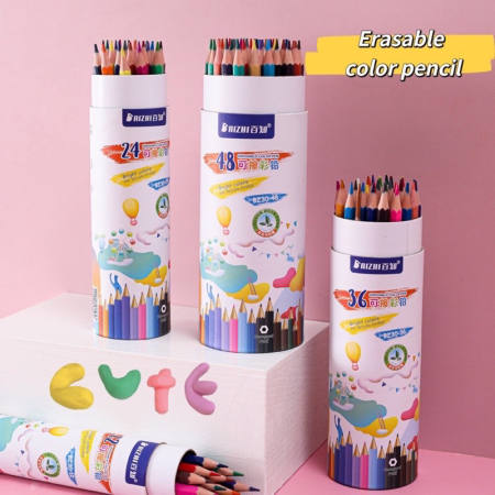 Erasable Colored Pencils Set - 12/24/36/48 Colors