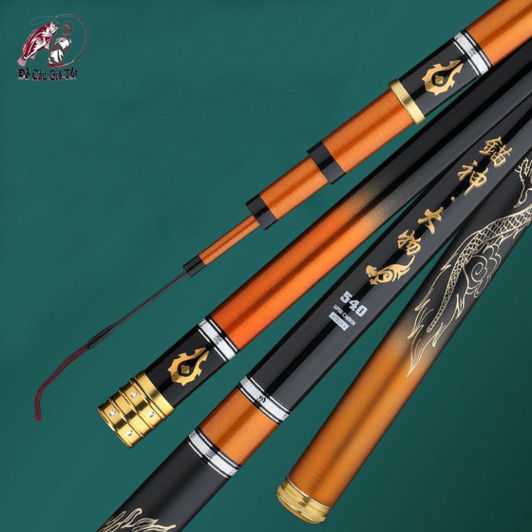Cần Câu Tay Đế Vương Chư Hầu 6H (tặng ngọn phụ Cao Cấp)