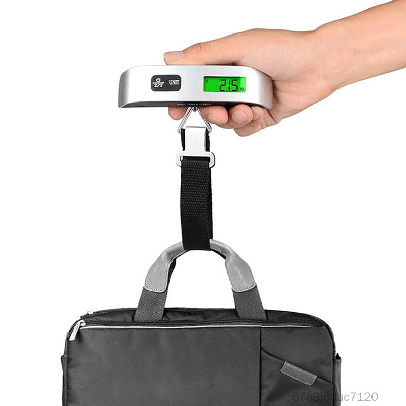 Mini Portable 50KG Digital Scale High Precision Travel Digital Hanging Scales for Hanging Luggage We