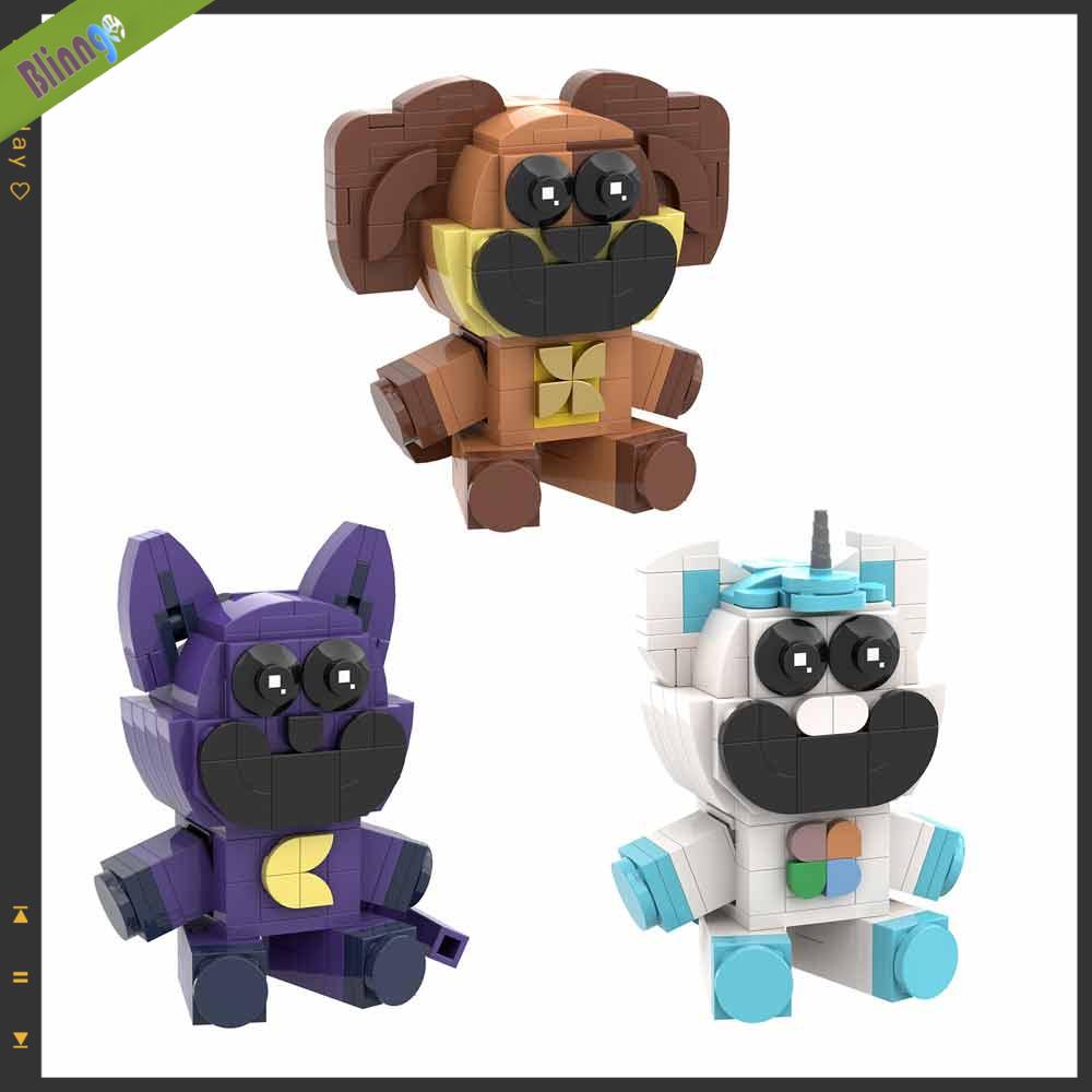 Horror Smiling Critters Toy Building Blocks CatNap DogDay Mini Figure Model Buidling Sets Toys for Kids