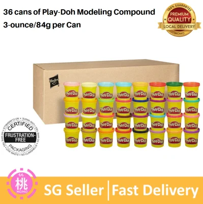Play Doh PlayDoh Modeling Compound Case of Colors, Non-Toxic, Multi-Color, Multicolor