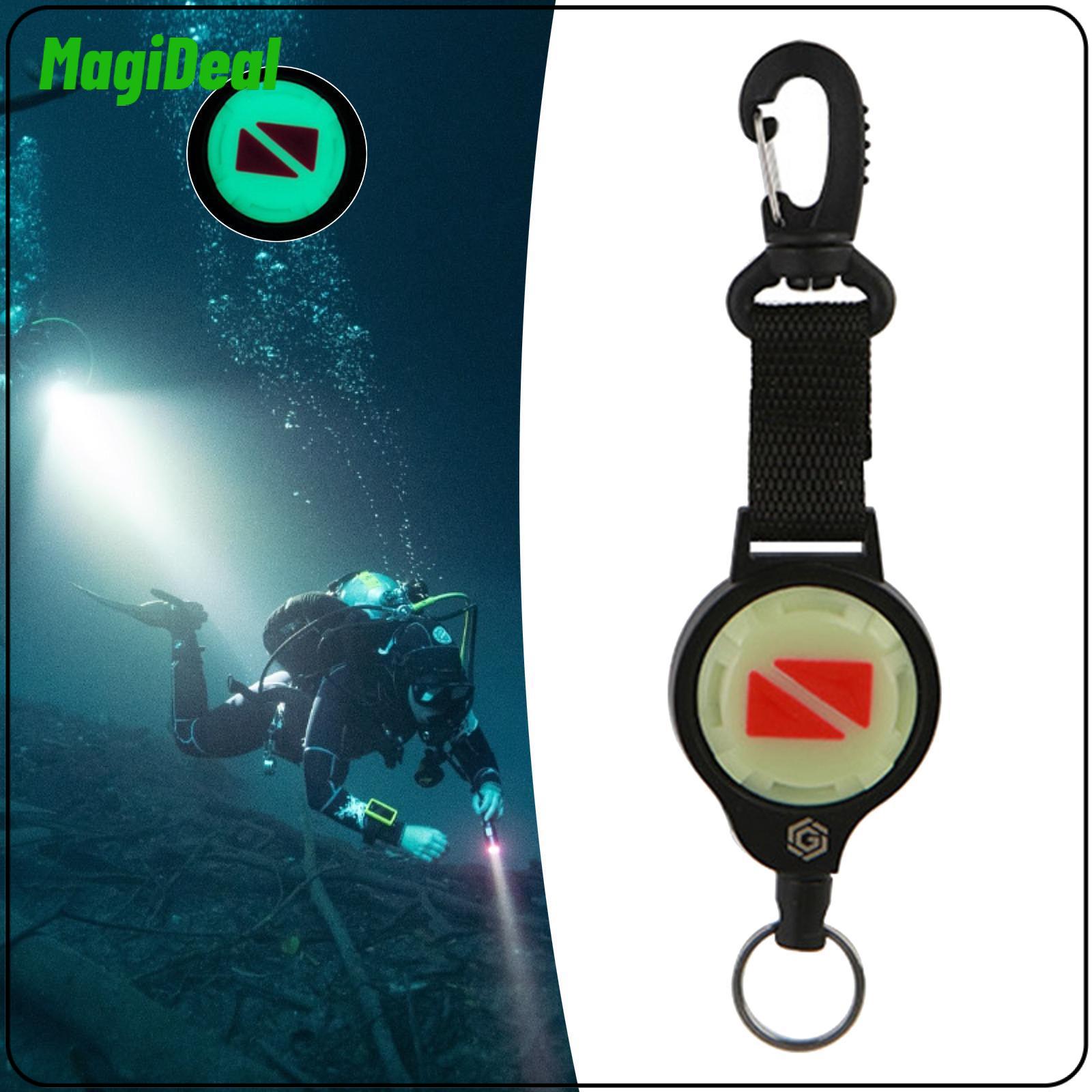 MagiDeal Diving Retractor Camera Lanyard Diving Lanyard Flashlight with Snap Clip Webbing Strap for Freediving Water Sports Snorkeling ราคา 1,308 บาท*ส่งฟรี