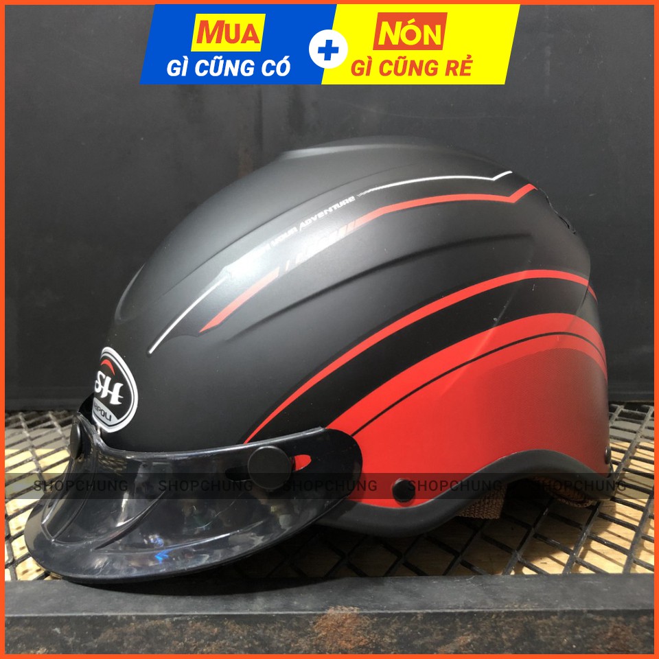  Mũ Bảo Hiểm Nửa Đầu Napoli SH - Trẻ Trung - Khỏe Khoắn | Cở mũ 54cm - 60cm 