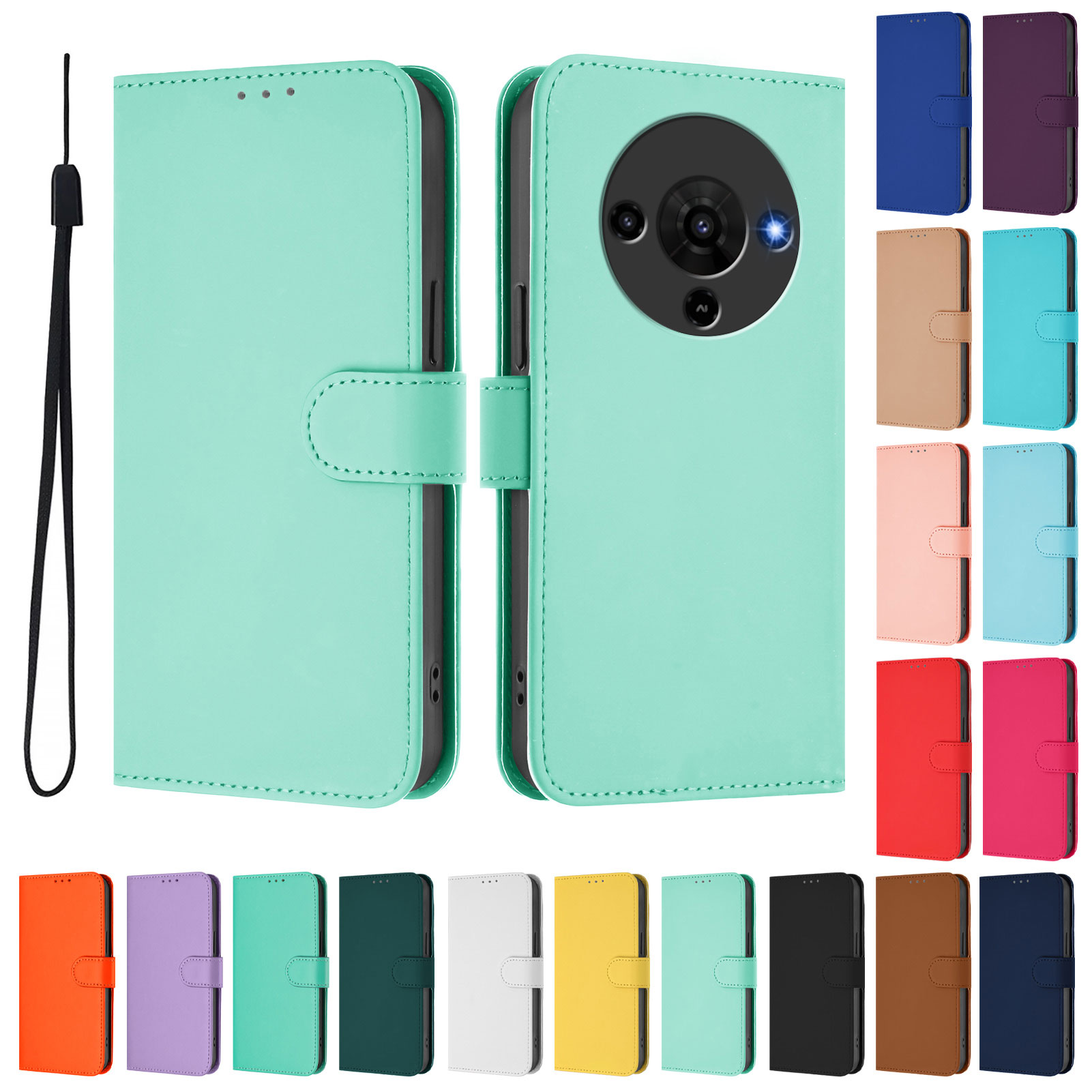 Ikiiqii Custodia per ZTE Blade A73 5G (6.52) Cover Black morbido silicone TPU skin bumper case pelle + 2 Pack HD Vetro Temperato Pellicola Film Protettivo schermo - Fiori viola