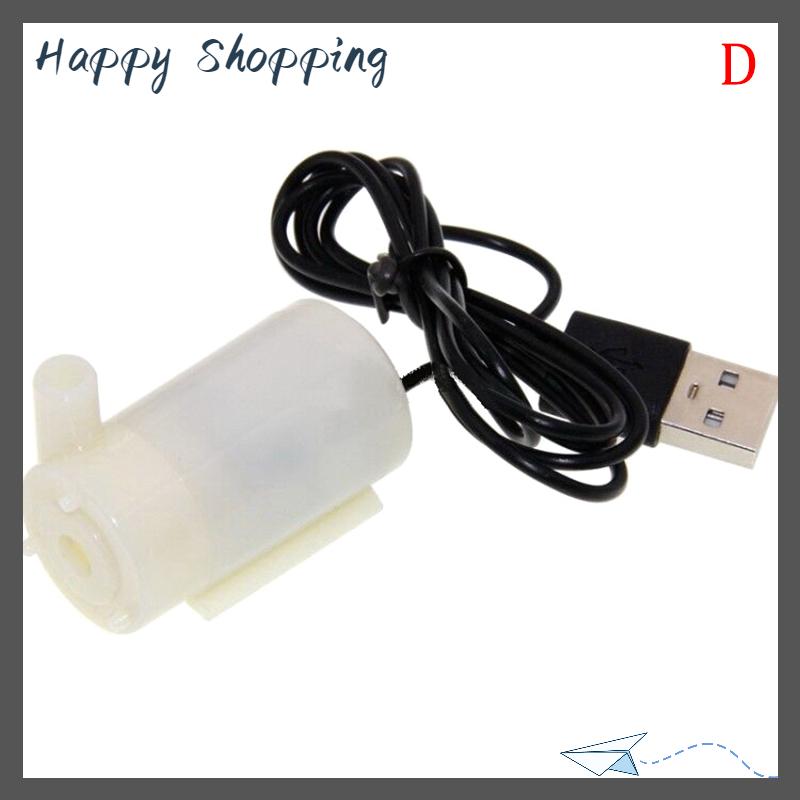 [THS Store] COD Máy bơm nước mini chìm siêu nhỏ USB cho bể cá động cơ DC đài phun nước hồ cá - 3