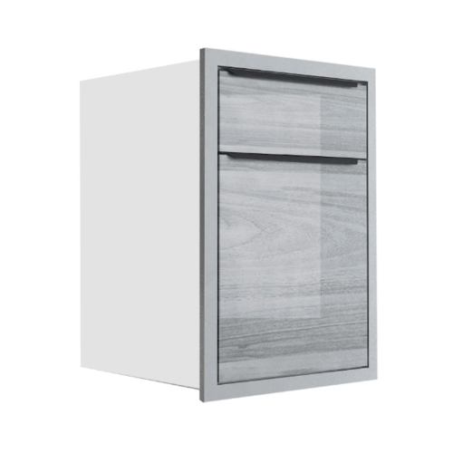 Global House KITZCHO ตู้ลิ้นชัก GLOSSY KEM-GLR-S-D2-6040X-CW สีคริสตัลไวท์ รับประกันของเเท้! ราคา 6,990 บาท*ส่งฟรี