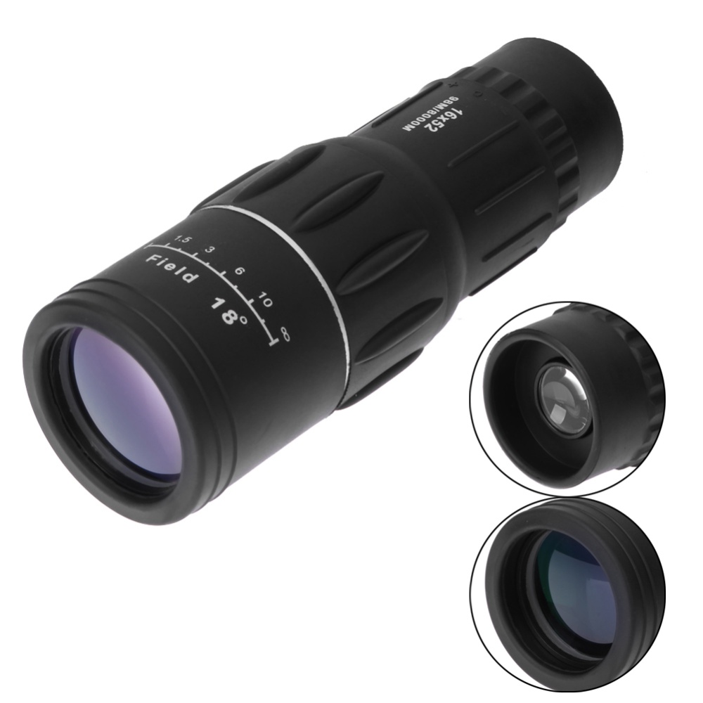 16X52 Dual Focus Monocular Telescope16x Zoom Binoculars 66M/8000M HD Scope - ยี่ห้อ Simplelife ราคา 323 บาท*ส่งฟรี