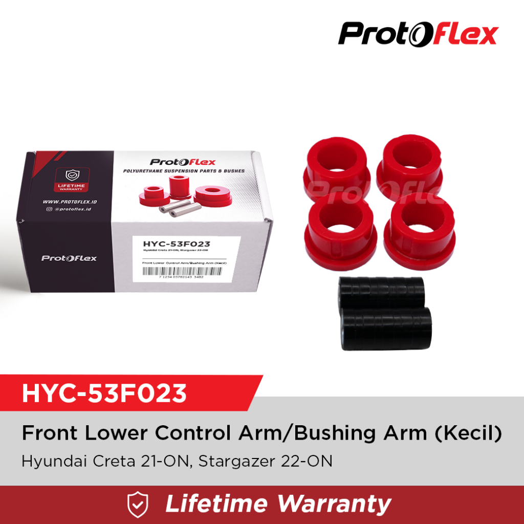 Protoflex Bush Lower Arm Depan (Kecil) Hyundai Creta Stargazer Harga 500,000 rupiah*Gratis Ongkir