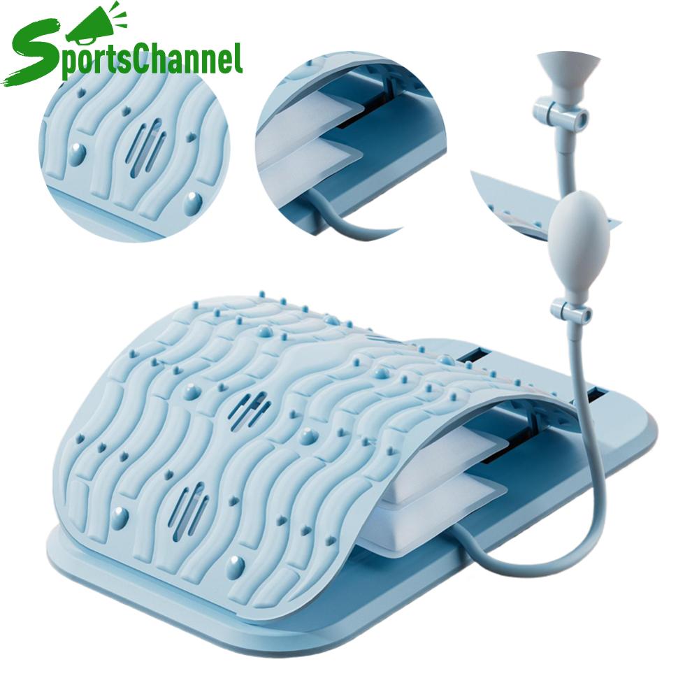Inflatable gối hỗ trợ thắt lưng thấp hơn gối tựa lưng Chiều cao có thể điều chỉnh Gối Eo Ergonomic cho thấp hơn trở lại căng thẳng Relief