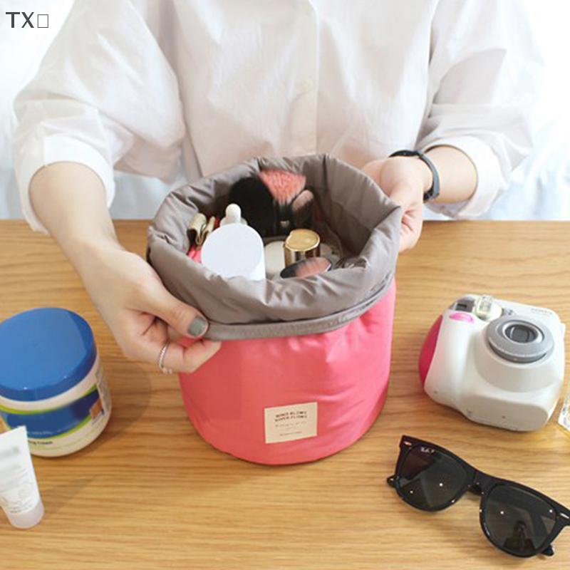 TX🏮💓🧧 Phụ Nữ Lười Biếng Dây Rút Túi Mỹ Phẩm Mới Du Lịch Vòng Trang Điểm Tổ Chức Make Up Pouch Không Thấm Nước Vệ Sinh Cá Nhân Lưu Trữ Túi