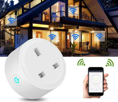 16A smart plug wifi wall outlet Plug WiFi Socket Smart Life For Amazon Alexa Google Home IFTTT SG plug
