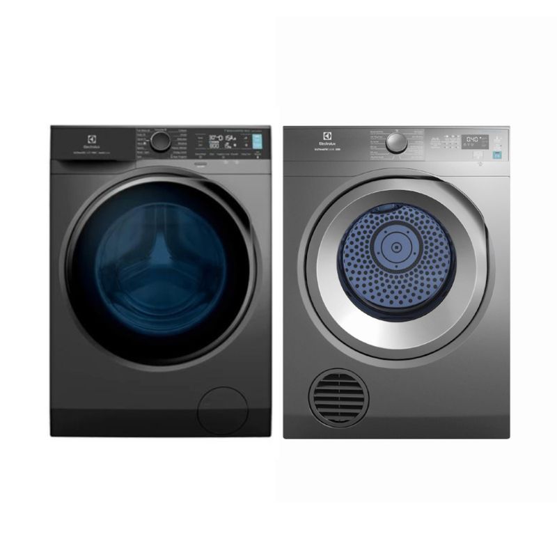 ELECTROLUX เครื่องซักผ้าEWF1141R9SB 11กก. และ เครื่องอบผ้าEDS854N3SB ราคา 40,990 บาท*ส่งฟรี
