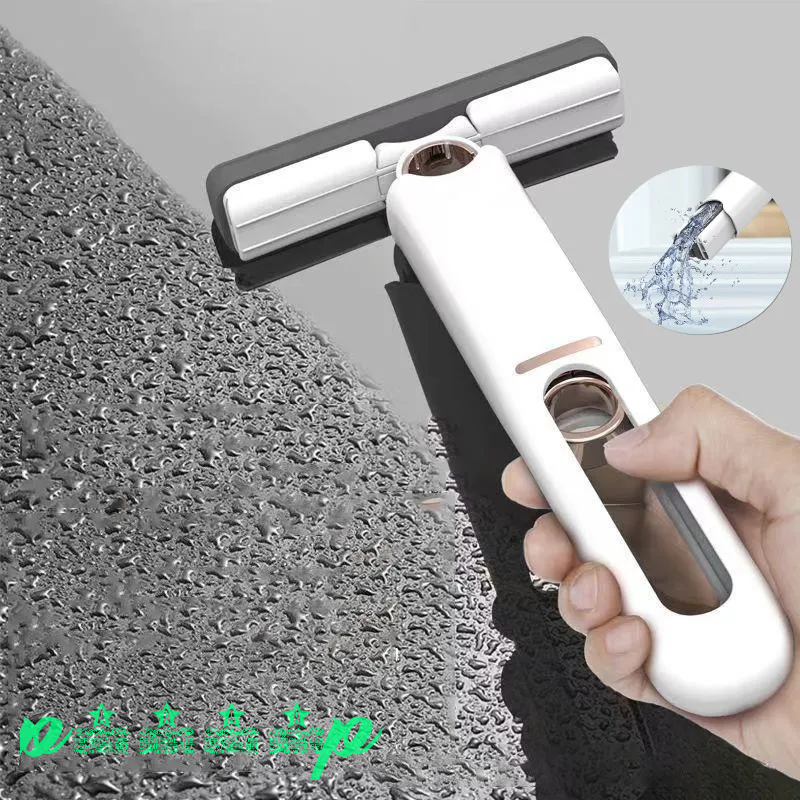 [p1589p] Squeeze Mini Mop Floor Cleaning Mops Multiuse Car Glass Window Washing Mop Bathroom Floor Cleaning Brooms Home Cleaning Tools