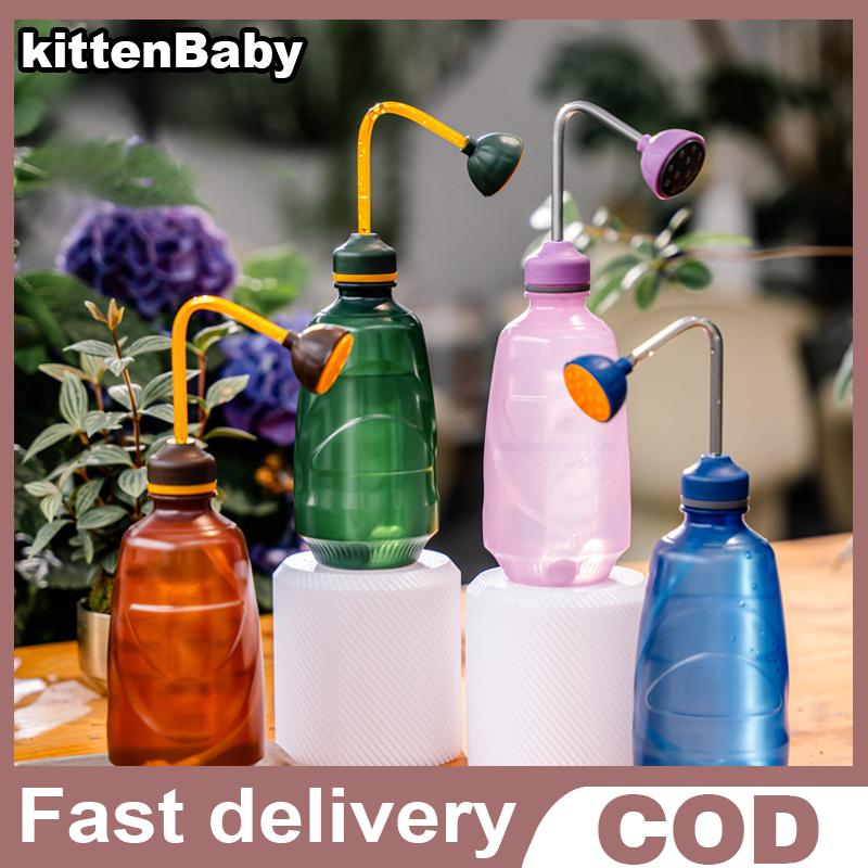 kittenBaby กระป๋องรดน้ำขนาดเล็ก1ชิ้นกระป๋องรดน้ำบอนไซรดน้ำขวดสำหรับต้นกล้าในร่มต้นไม้รดน้ำพลาสติกสำหรับบ้าน ราคา 46 บาท*ส่งฟรี