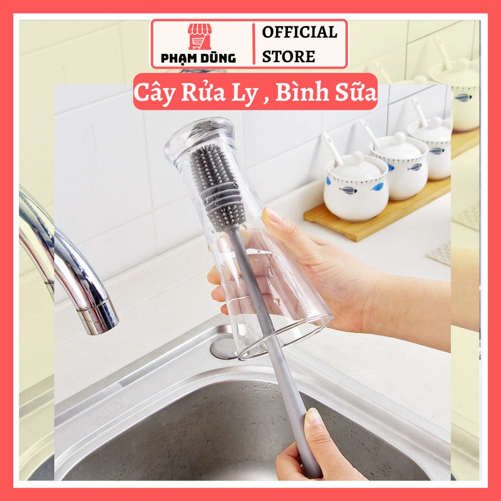 Dụng Cụ Rửa Ly , Cây Rửa Bình Sữa Thông Minh