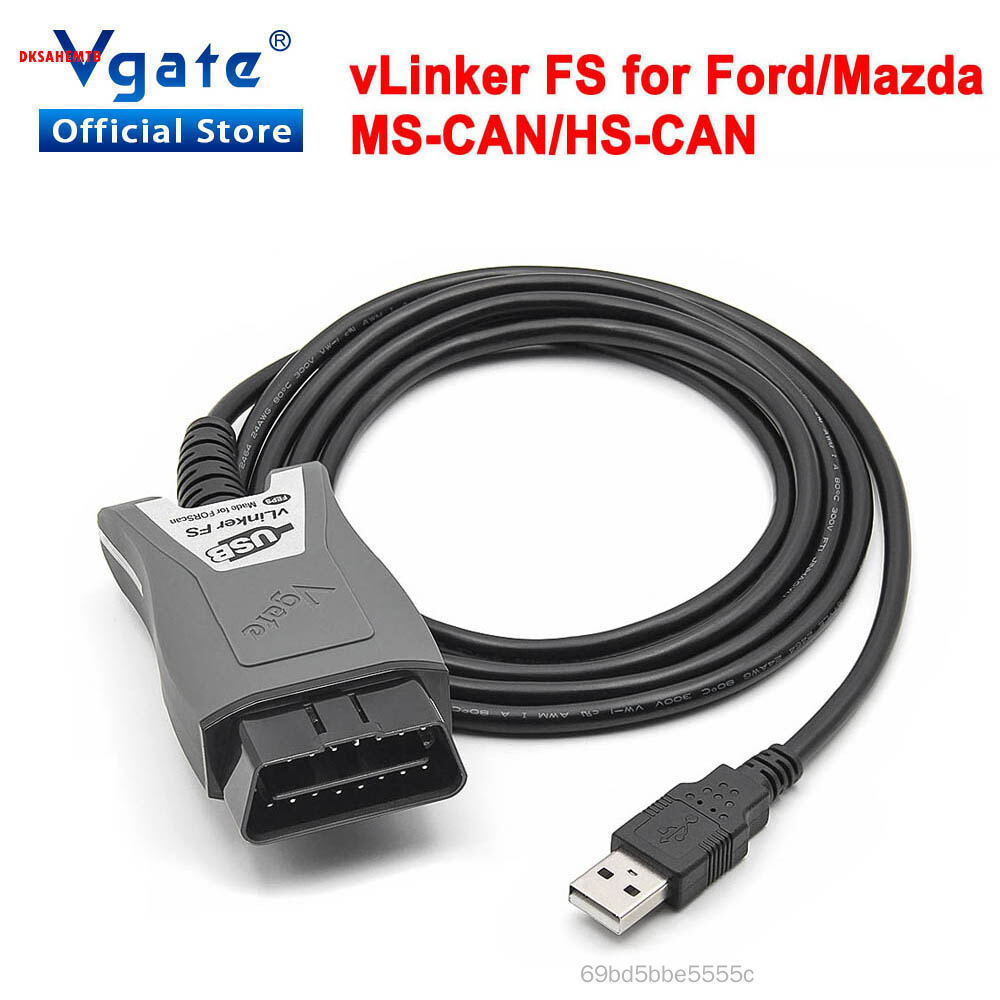 เครื่องสแกนเนอร์ ELM327 OBD2 สำหรับ Ford Mazda - vLinker FS FORScan HS/MS-CAN เครื่องมือวินิจฉัย ราคา 3,787 บาท*ส่งฟรี