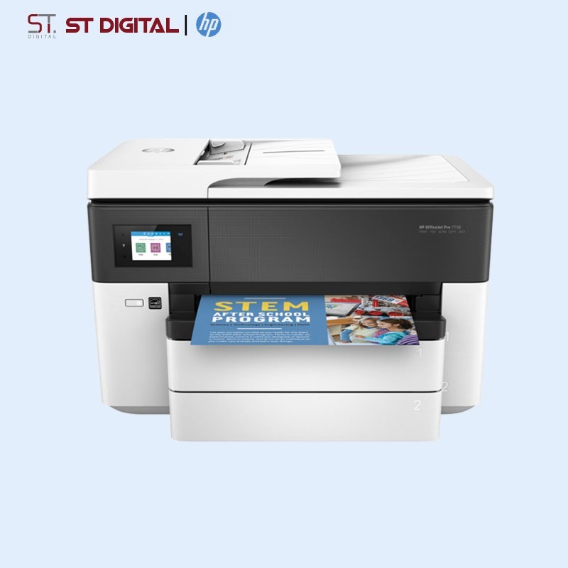[Singapore Warranty] HP OfficeJet Pro 7730 Wide Format A3 All-in-One Printer PRO7730 pro7730 Inkjet Printer Colour Printer Singapore