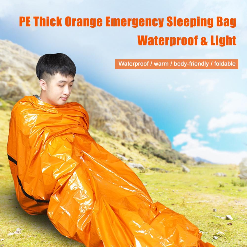 Emergency Sleeping Bag Survival Blanket Camping Tent Thermal Waterproof Outdoor Emergency Equipment