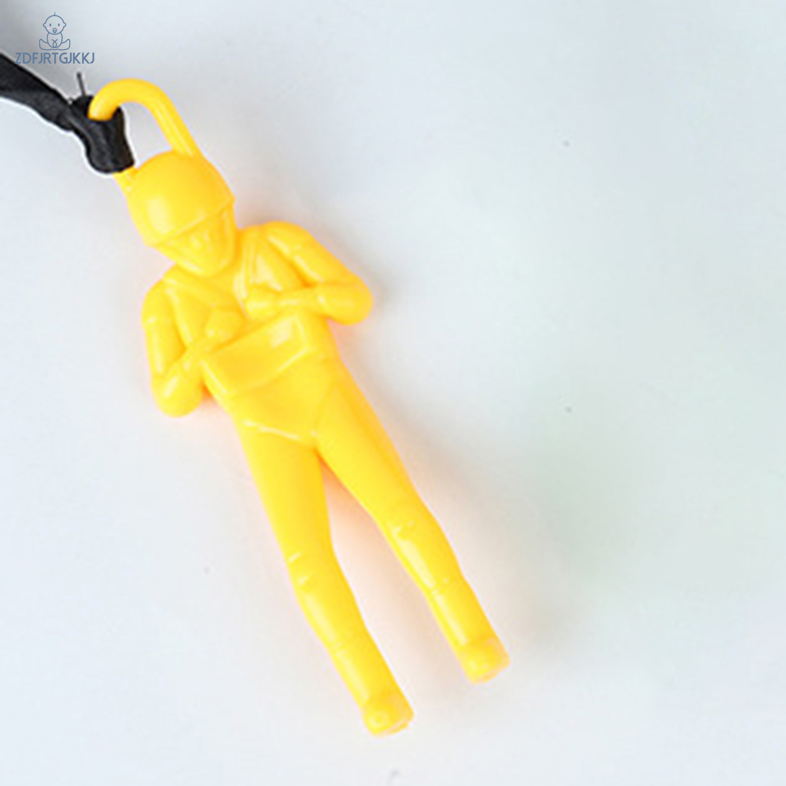 Hand-Throwing Toy Parachute Men Fun and Entertaining Yellow Parachute Toy
