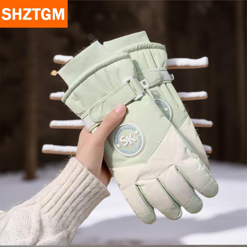 [COD] SHZTGM ถุงมือให้ความอบอุ่นสำหรับเล่นสกีในฤดูหนาวพร้อมหน้าจอสัมผัสที่ละเอียดอ่อนกันน้ำหนาทนทานต่อการฉีกขาดกันลมและกันความหนาวเย็น ราคา 173 บาท*ส่งฟรี