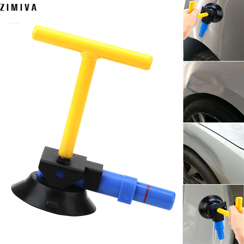 Zimiva loại bỏ paintless Dent xe bộ công cụ trượt ngược búa Keo bơm tay cơ sở Dent puller sửa chữa vết lõm Bộ dụng cụ kéo cốc hút chân không