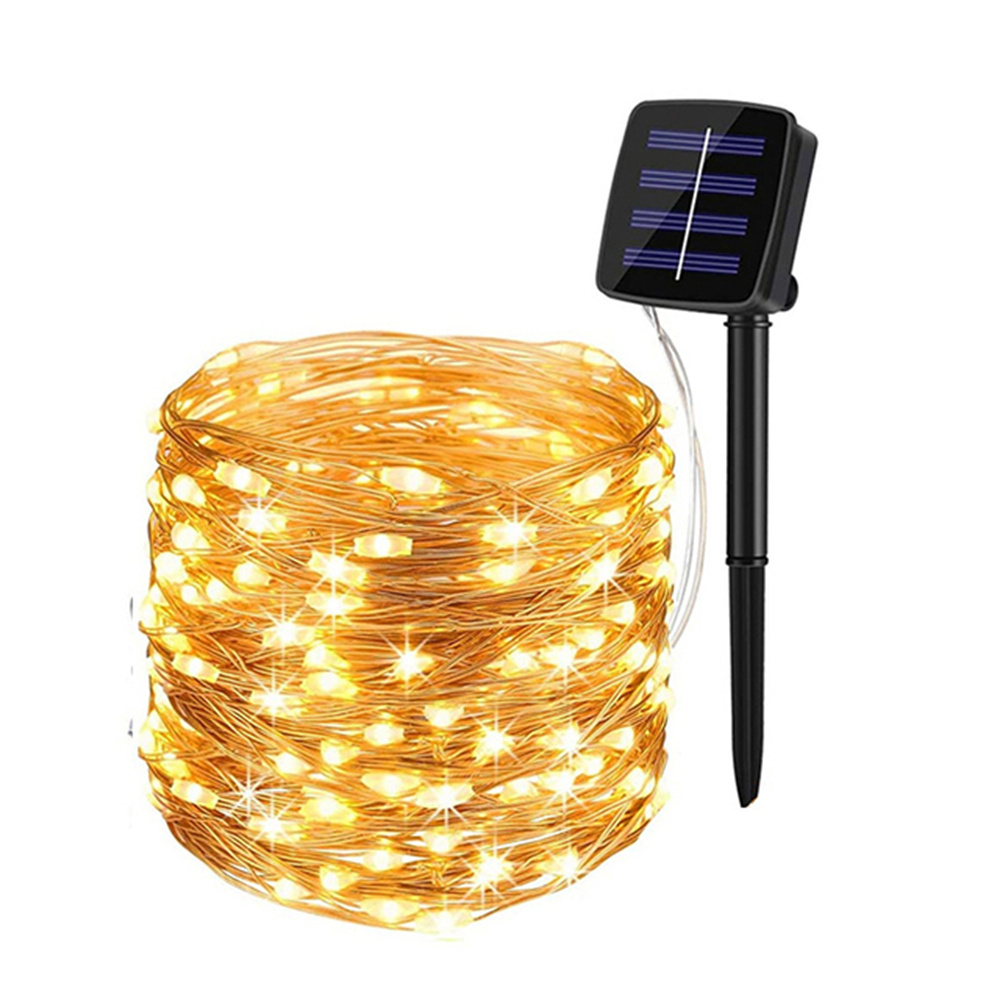 kangle【‼️50% off】7M/12M/22M/32M ไฟตกแต่ง Fairy Lights เซลล์แสงอาทิตย์ Solar Lights ไฟสวนกลางแจ้ง ไฟ LED ตกแต่ง