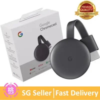 Google Chromecast 3 Latest Version (3rd Generation) Local Singapore Set 1 year warranty