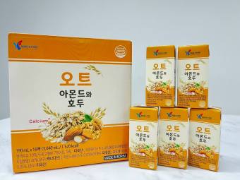 Sữa hạt yến mạch óc chó hạnh nhân thùng 16 hộp