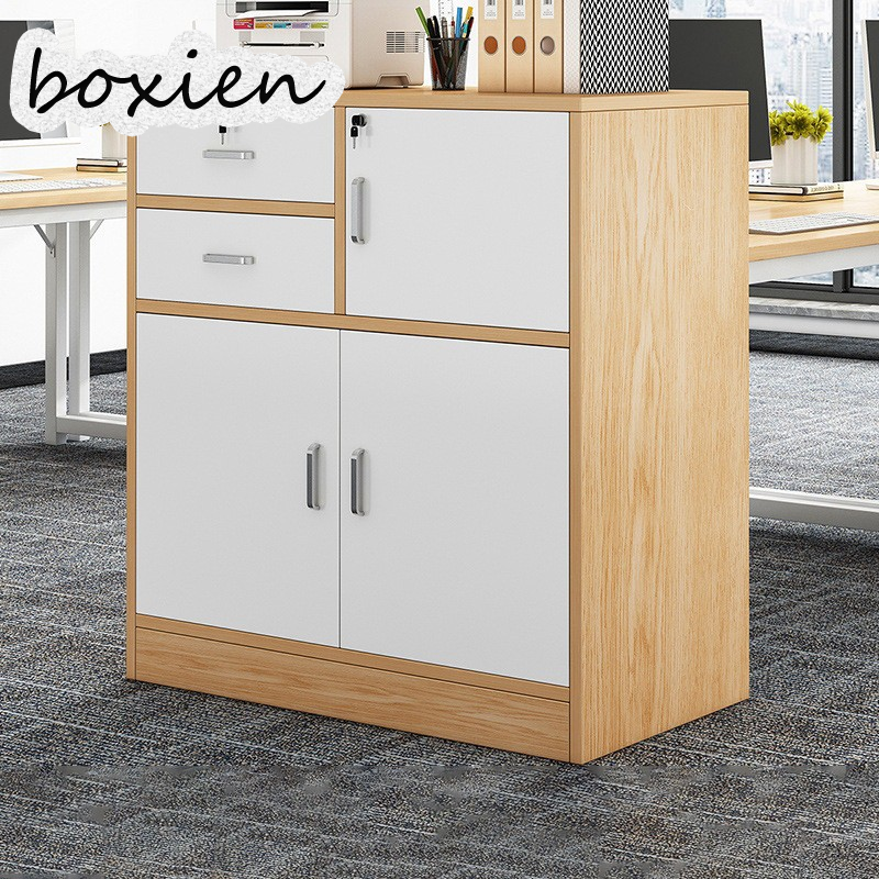 boxien ตู้ nafenai, ตู้เก็บเอกสารพร้อมตัวล็อคลิ้นชัก, ตู้เก็บของมือถือพร้อมล้อ, ตู้เก็บของต่ำใต้โต๊ะ ราคา 1,568 บาท*ส่งฟรี
