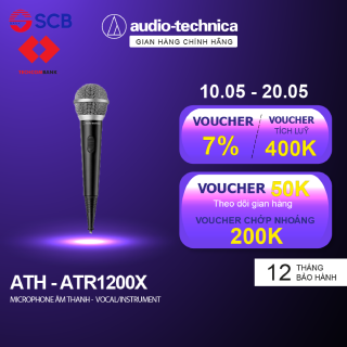 Voucher 7% tối đa 500kMicrophone Audio-technica ATH-ATR1200X - Hàng Chính thumbnail