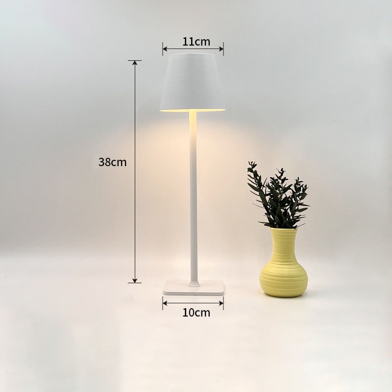 Usb Rechargeable Table Lamp Waterproof Touch Switch Table Lamps for Bedroom Hotel Living Room Restaurant
