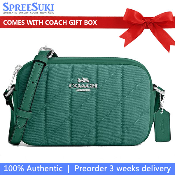Coach Camera Bag With Snoopy Design & Gift Box - Mini Jamie