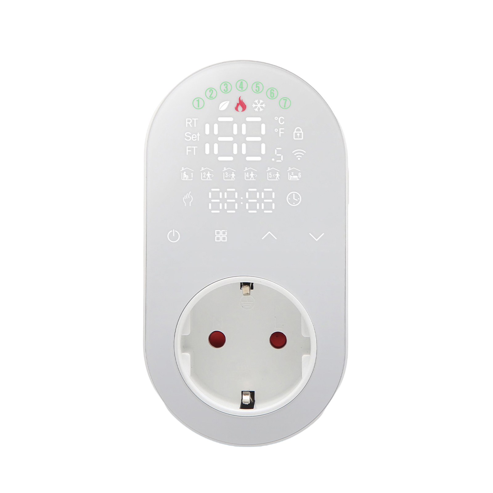 KKmoon ổ cắm nhiệt độ 16A ủ ổ cắm liên tục dẫn ammoon