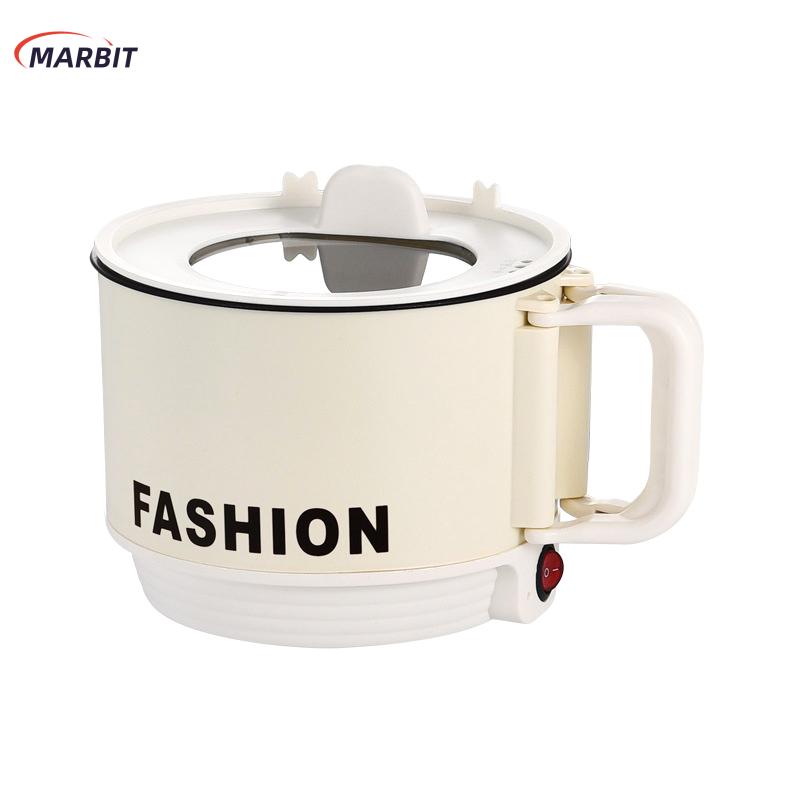 MARBIT Nồi nấu điện đa năng nồi mì ăn liền nhỏ cầm tay Nồi nấu điện gia dụng ký túc xá