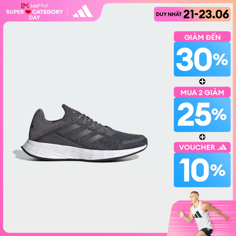 [21-23.6: MUA 2 GIẢM 25%] adidas Chạy Giày Duramo SL Nữ Xám FY6702