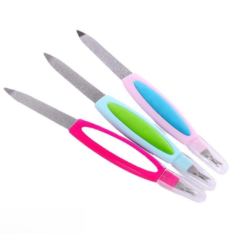 Nail Filer & Cuticle Cutter(Trimmer) For Women, Multifunctional Nail Files, Professional Manicure