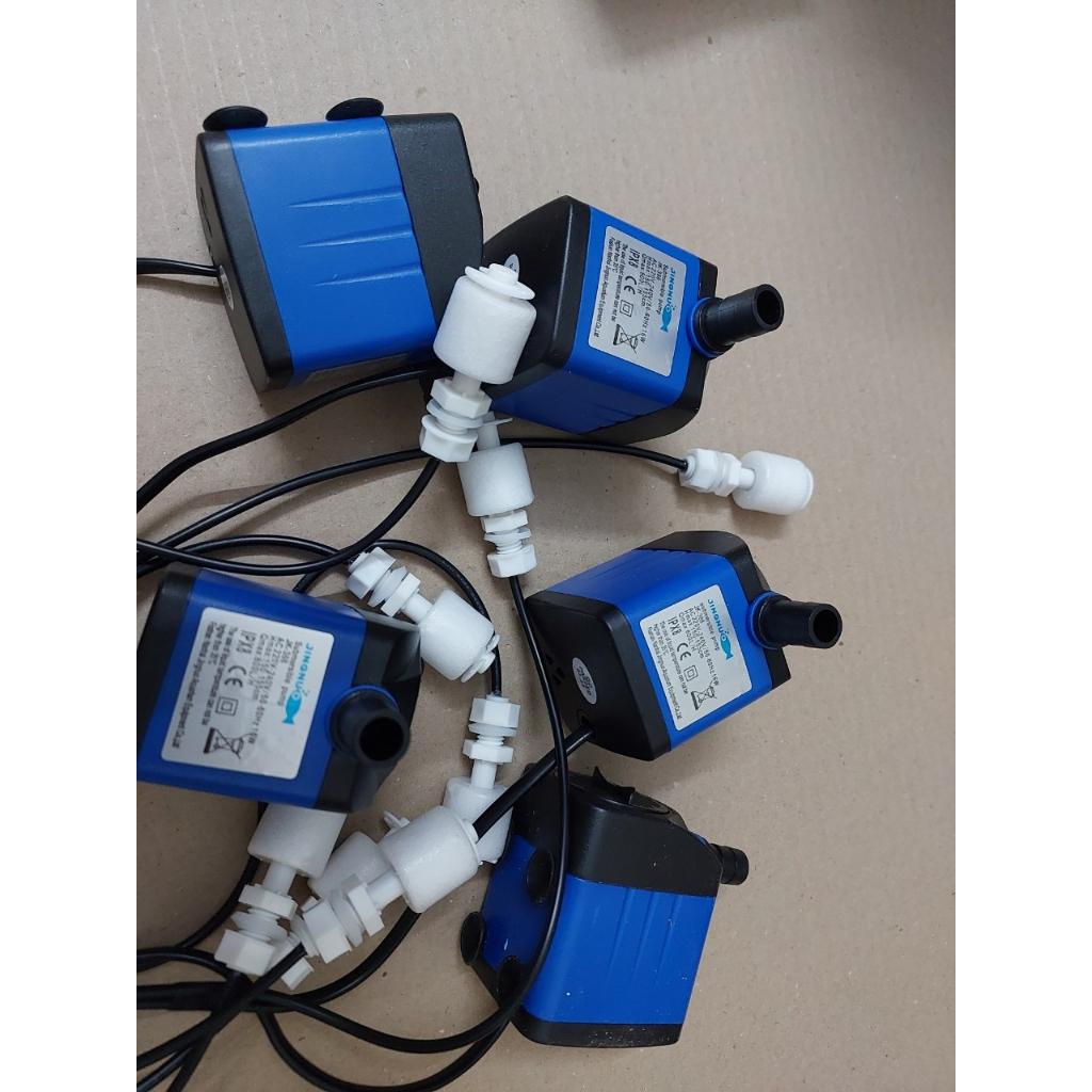 bơm quạt điều hòa hơi nước có phao chống cạn 16w của hút bên cạnh - bơm chìm cho quạt