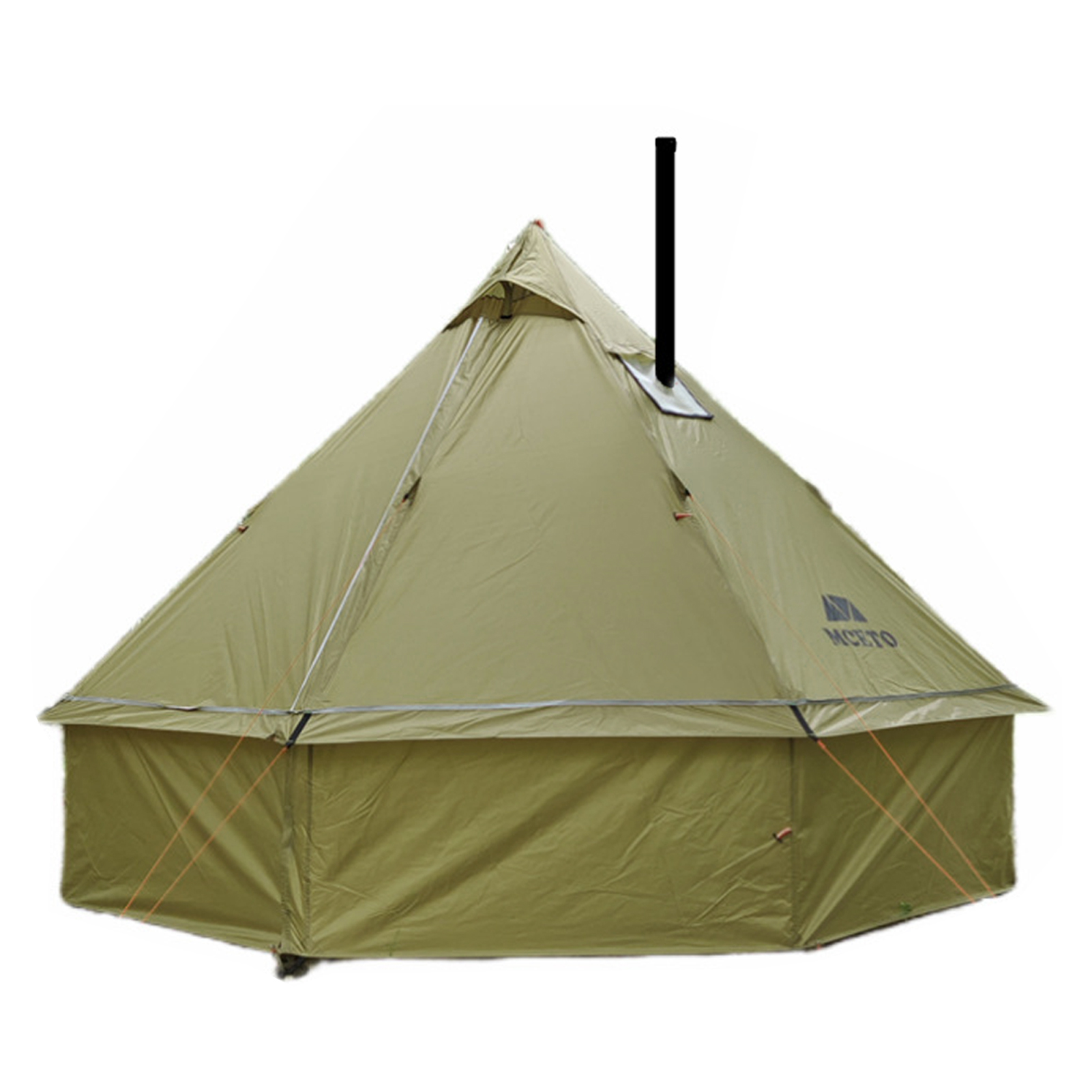 TOMSHOO People Tipi Tent With Stove Pyramid With 2-4 Stove · v3