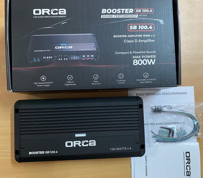 POWER/AMPLIFIER 4 CHANNEL ORCA SB 100.4 - LIONEL STORE Giá 1,406,000 Đồng*Miễn phí vận chuyển
