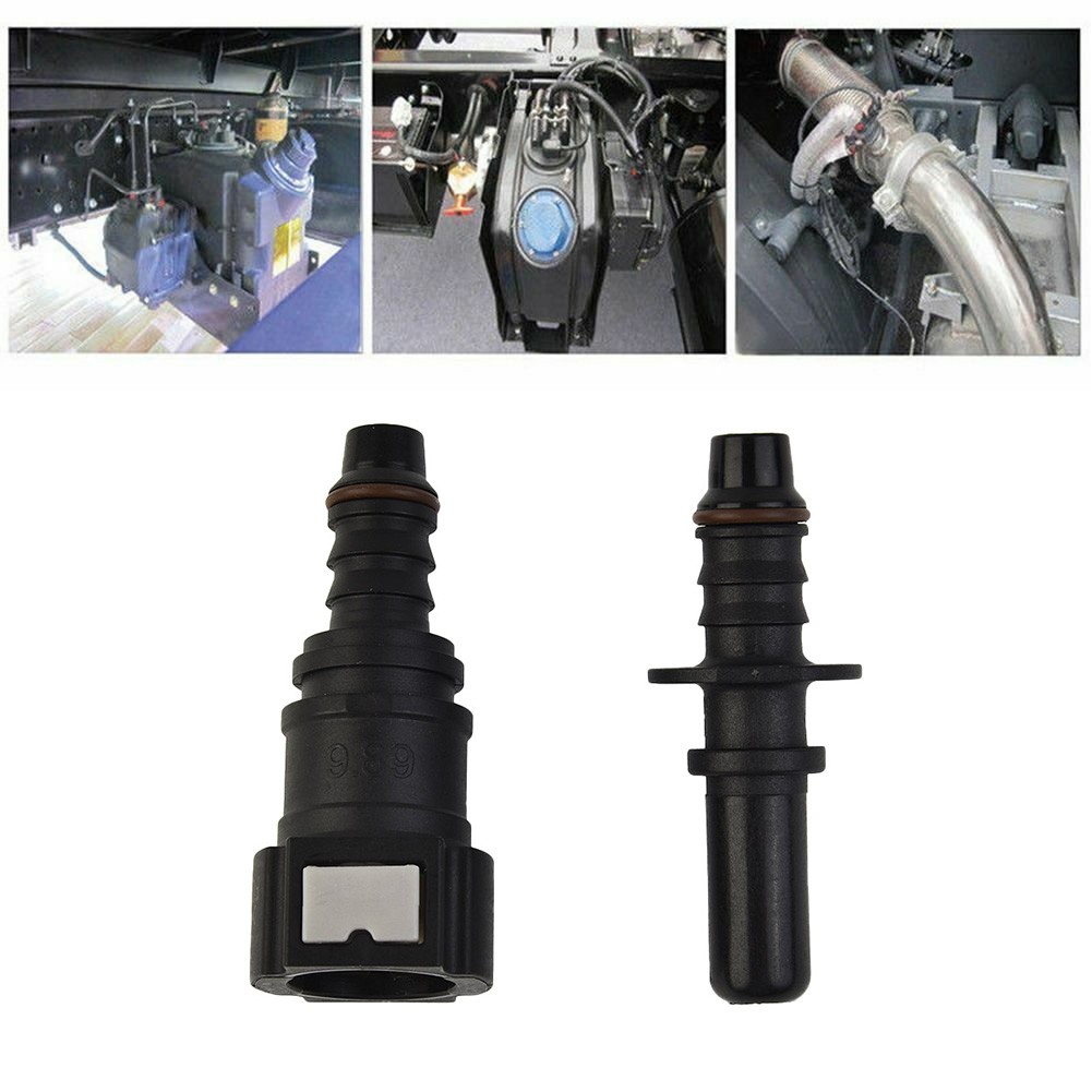 【Bonjoy】 Bộ khớp nối ống dẫn xăng id8 9 89mm để kết nối nhanh và ngắt kết nối [Bán chạy phụ tùng ô tô đẹp]