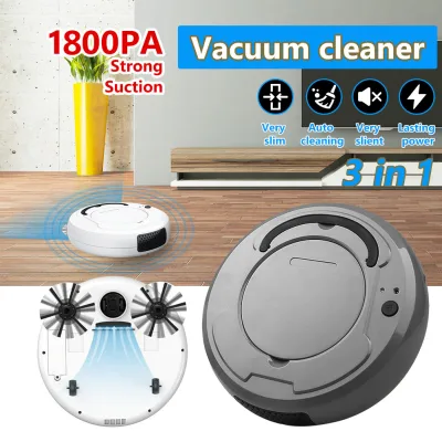 Multifunctional 1800PA Smart Floor Cleaner 3-In-1 Auto Rechargeable Smart Sweeping Robot Dry Wet Sweeping Vacuum Cleaner