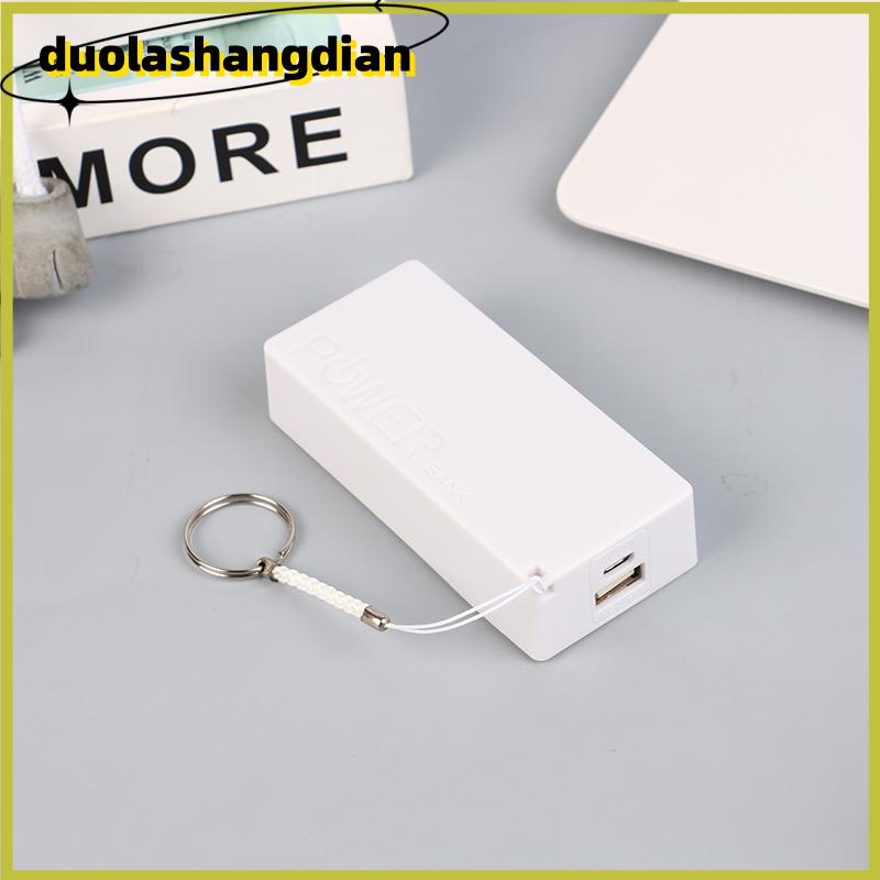 [Duola] Điện thoại di động ngân hàng sạc pin gói cho trường hợp tự làm hộp Protable đầy màu sắc stroage hộp - 3