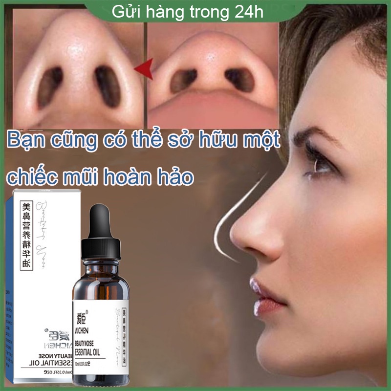 Serum cao mũi 10ml Giúp Định Hình Mũi tinh dầu nâng mũi săn chắc tạo dáng mũi tăng chiều cao sống mũi