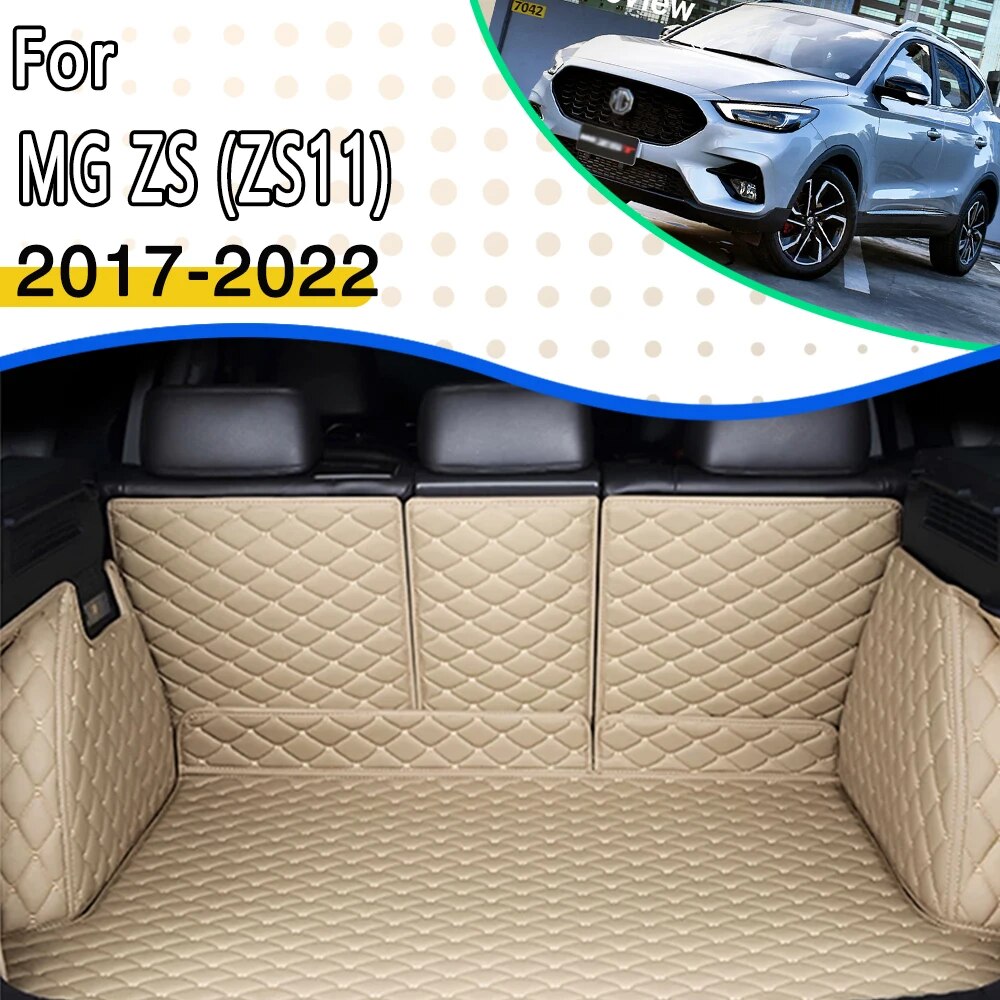 Cốp xe ô tô chuyên dụng Mat cho mg ZS ZX ZST Astor zs11 2017 ~ 2022 tấm lót không thấm nước cốp sau xe ô tô Thảm khay Thảm bùn Phụ Kiện Xe Hơi