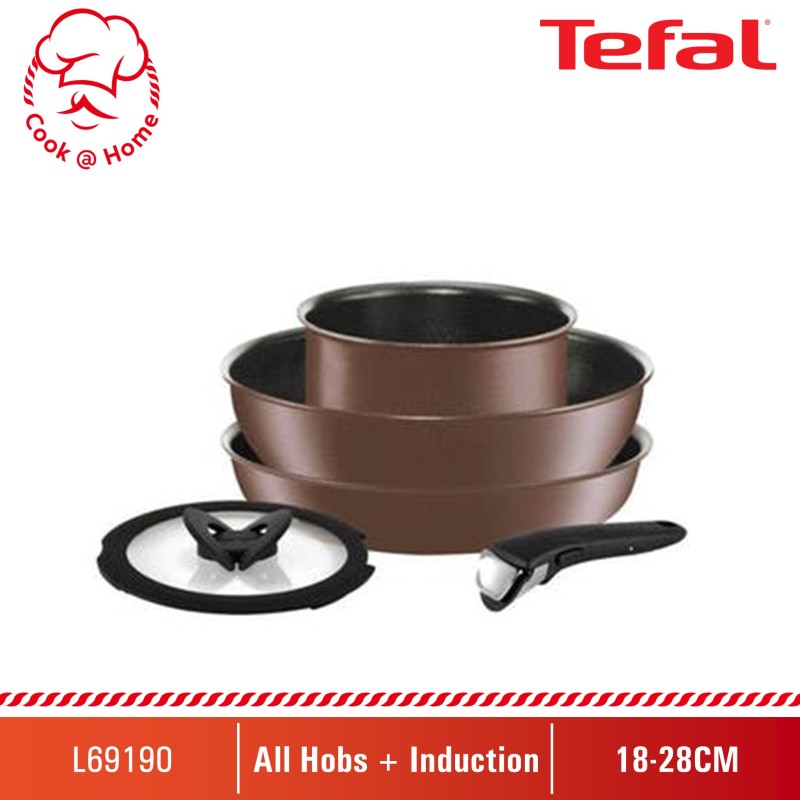 Tefal Ingenio Expertise Non-Stick Induction 5-Piece Set L69190 Singapore