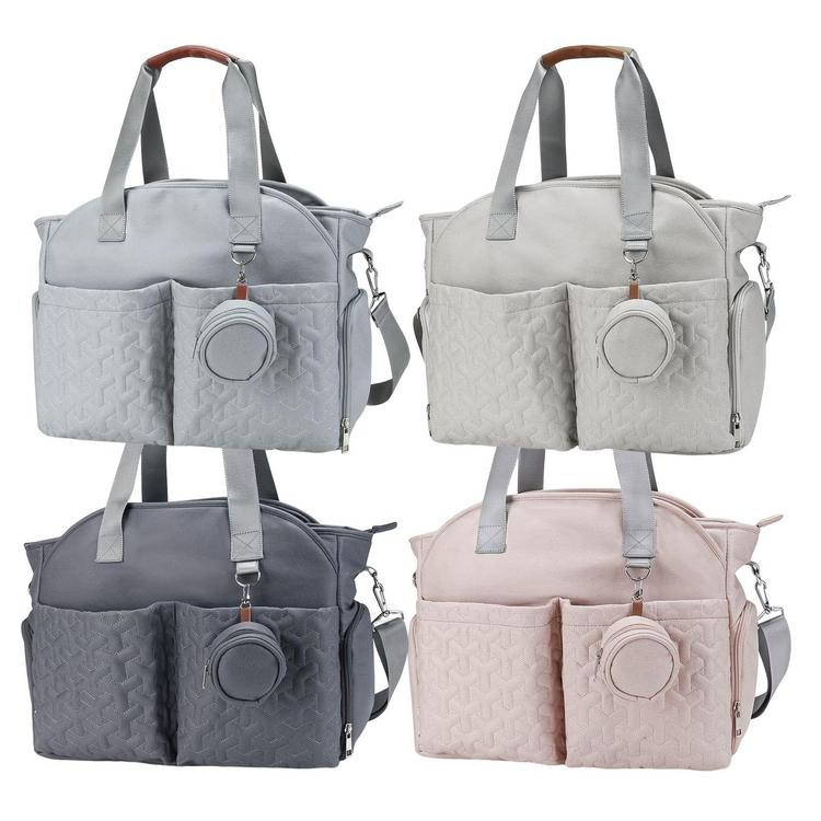 Carrying Diaper Bag Shoulder Strap Fashion Travel Tote Mummy Bag Large