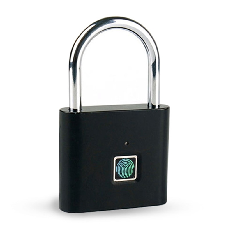 Keyless sạc USB Khóa vân tay ổ khóa thông minh khóa cửa xách tay chống trộm Ổ Khóa vân tay