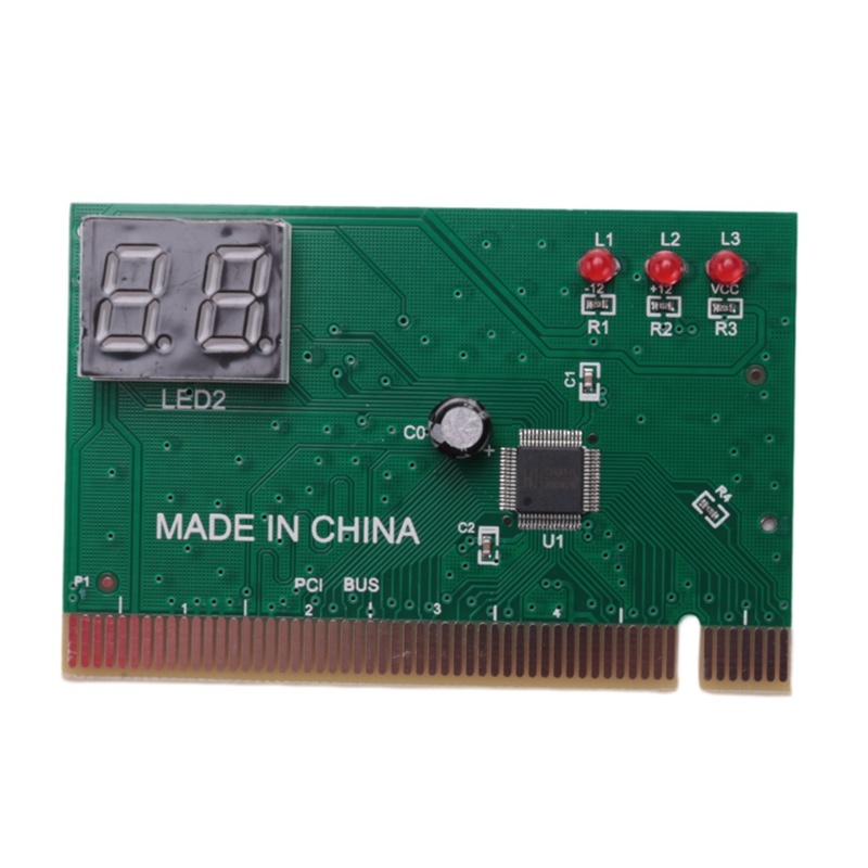 2 - Bit Pci Motherboard Fault Test Card Desktop Computer Detection Card