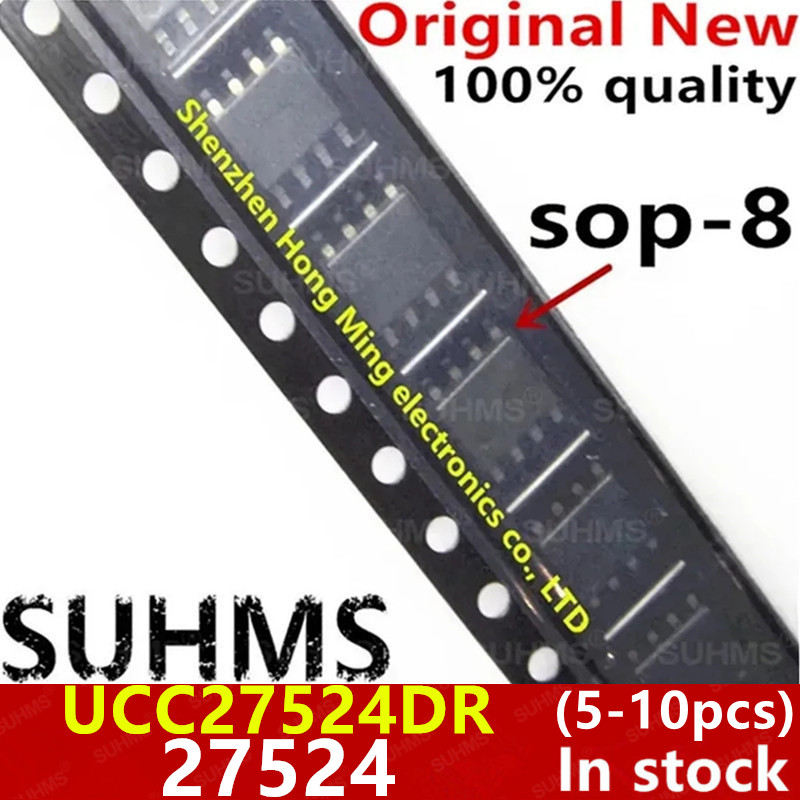 【Online】 100% New 27524 UCC27524 UCC27524DR sop-8 Chipset