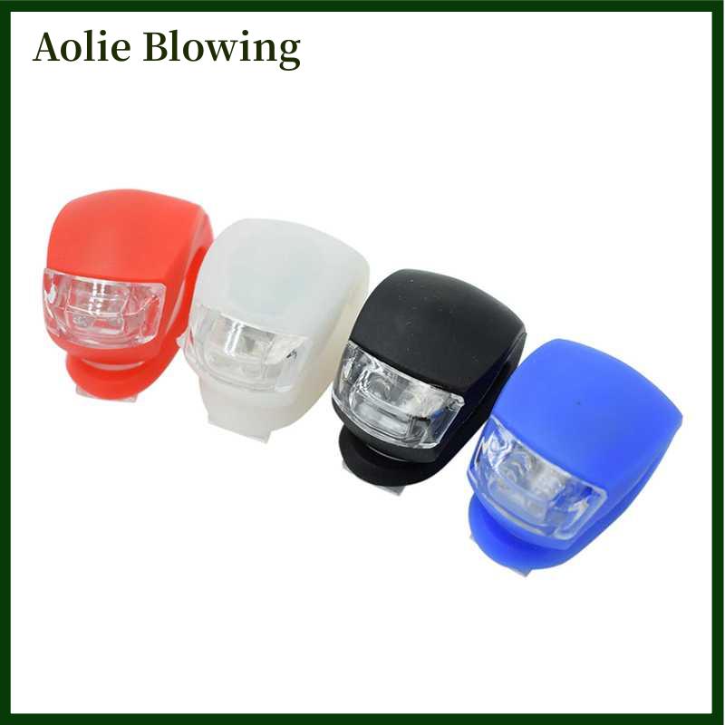 Aolie Đèn xe đạp Đèn xe đạp silicon Đèn Trước Đèn xe đạp Đèn Led Xe Đạp Chống Nước
